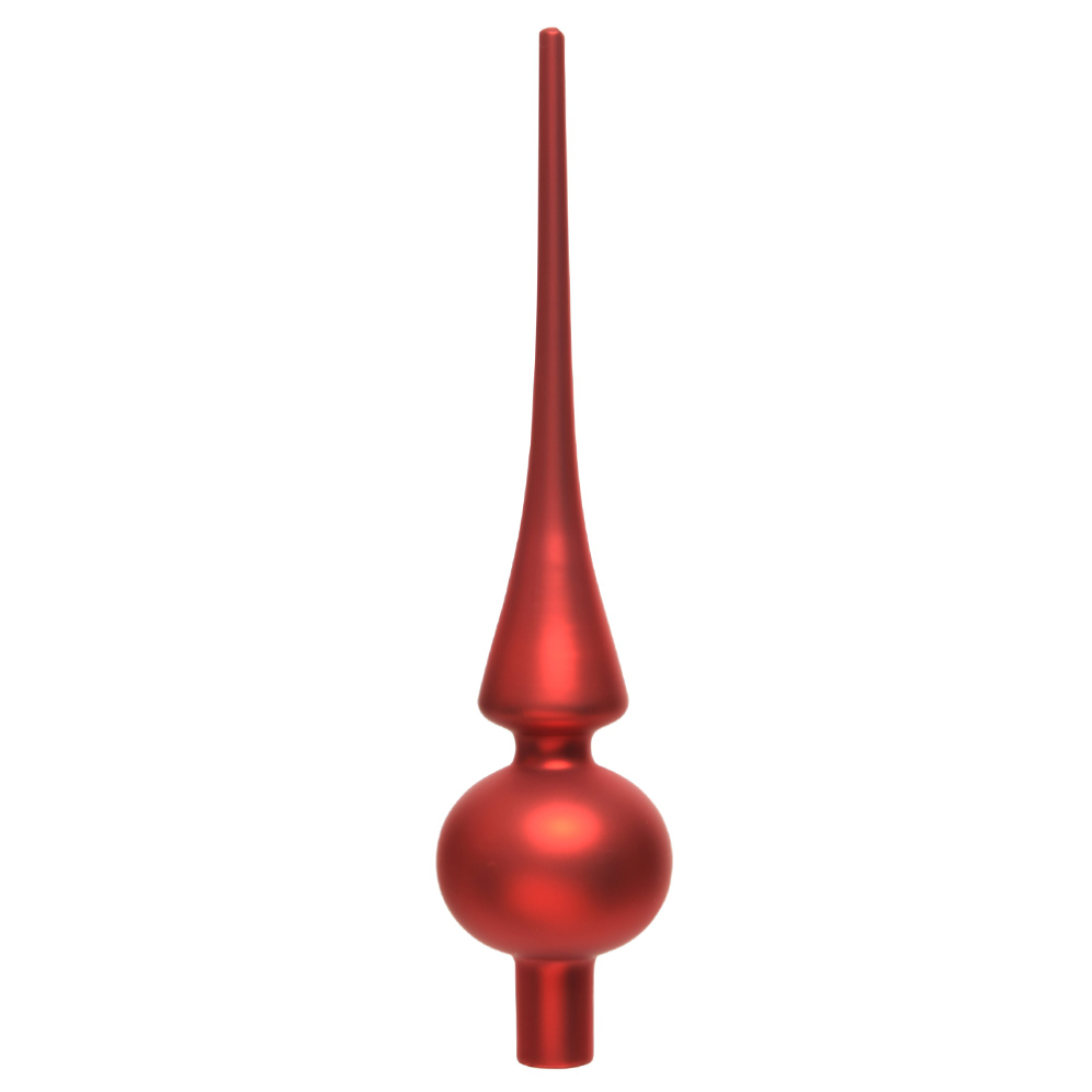 Decoris piek - Mat rood - 26cm