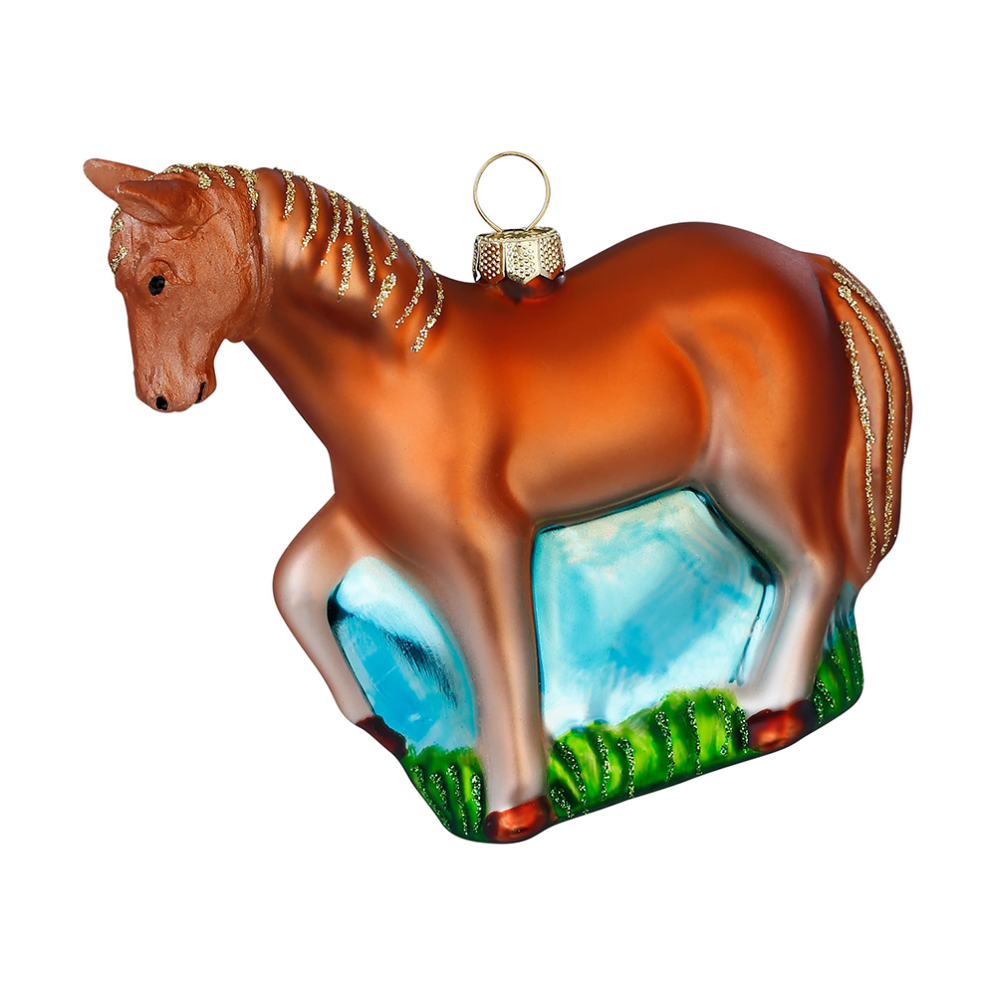 Holly & Jolly kerstornament - Paard