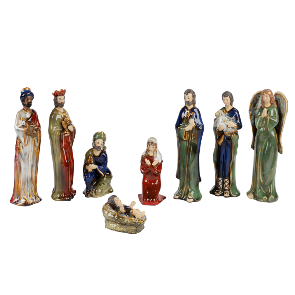 Decoris kerststal - Set van 8