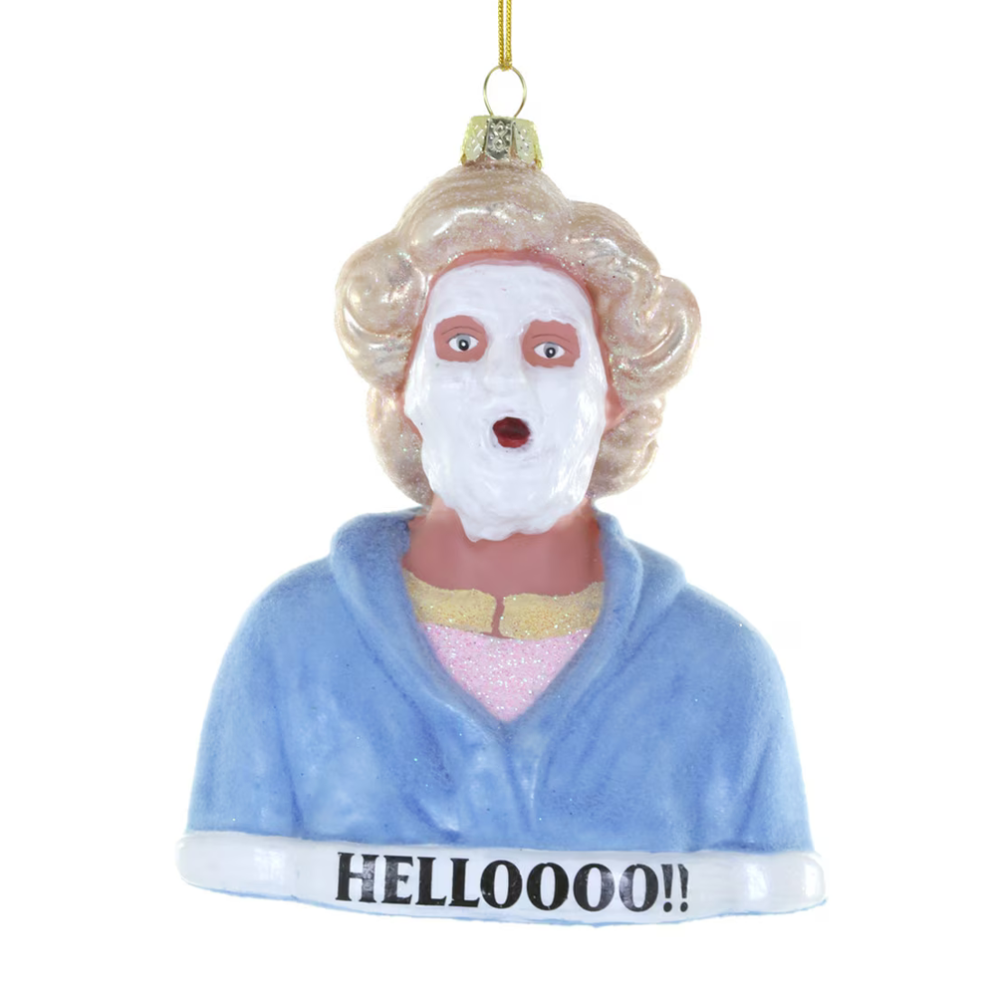 Cody Foster kerstornament - Mrs. Doubtfire - Helloooo