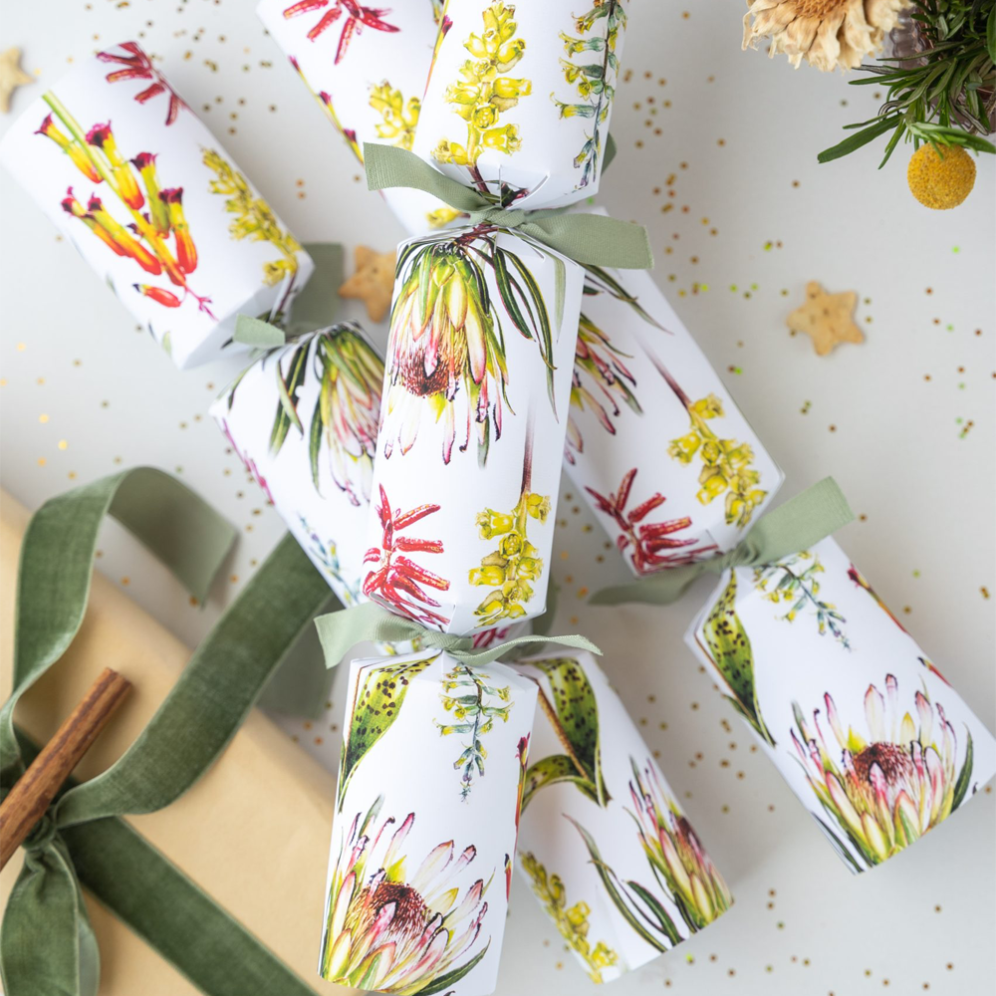 Holly & Ivy Christmas crackers - Fynbos - Set van 6