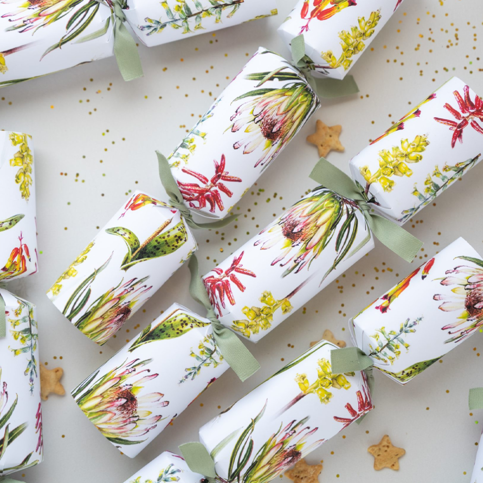 Holly & Ivy Christmas crackers - Fynbos - Set van 6
