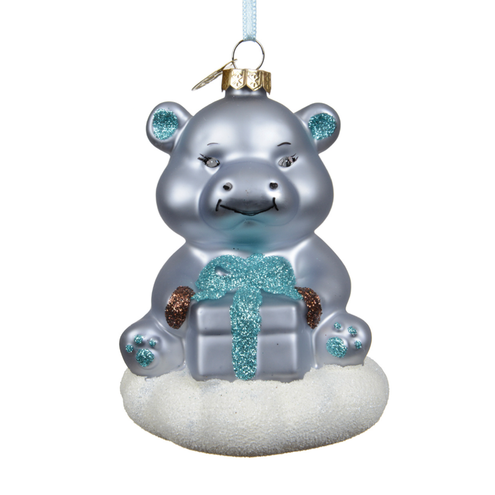 Decoris kerstornament - Nijlpaard