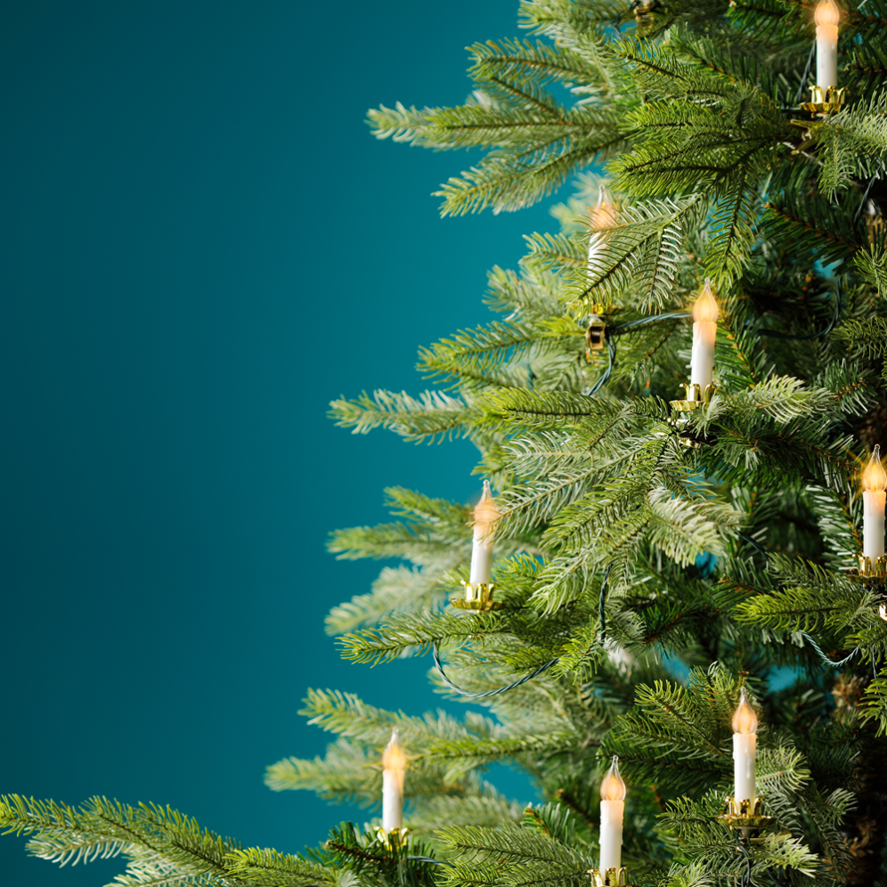 Lumineo LED kerstverlichting kaars - 16 lampjes - 6m