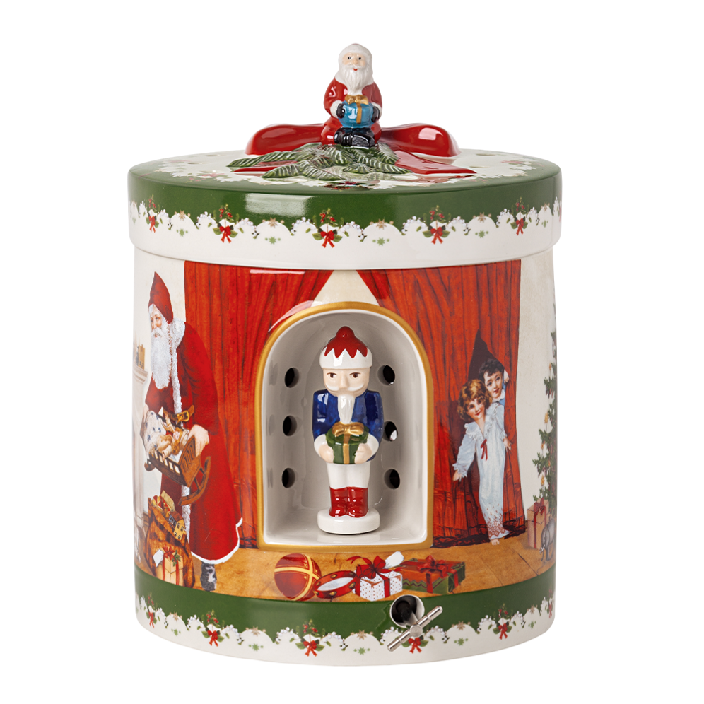 Villeroy & Boch muziekdoos - Giftbox - Santa brings Gifts