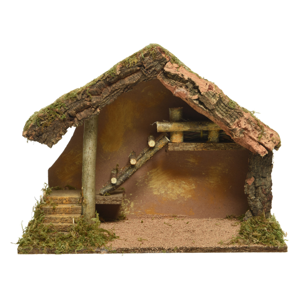 Decoris kerststal - Stal - Zonder figuren