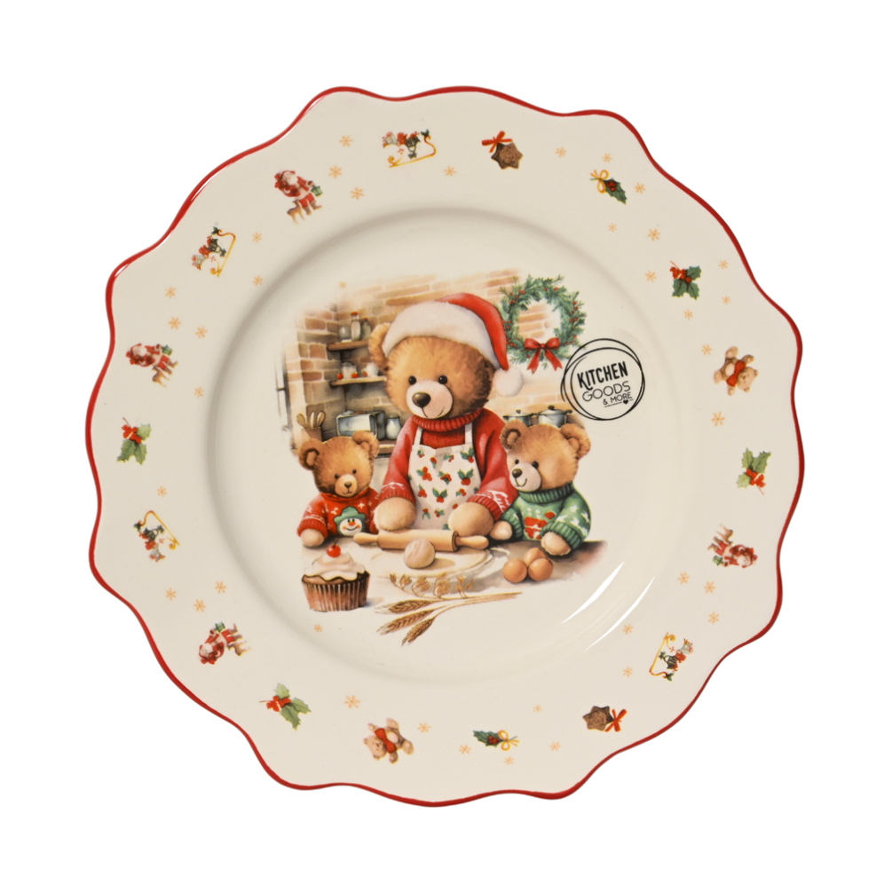 Decoris ontbijtbord - Met beren