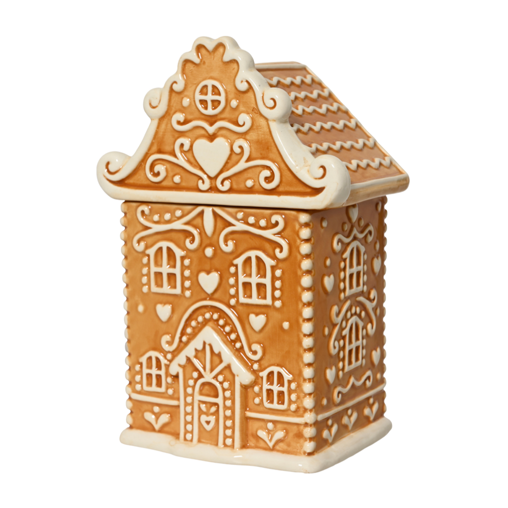 Decoris voorraadpot - Gingerbread huis