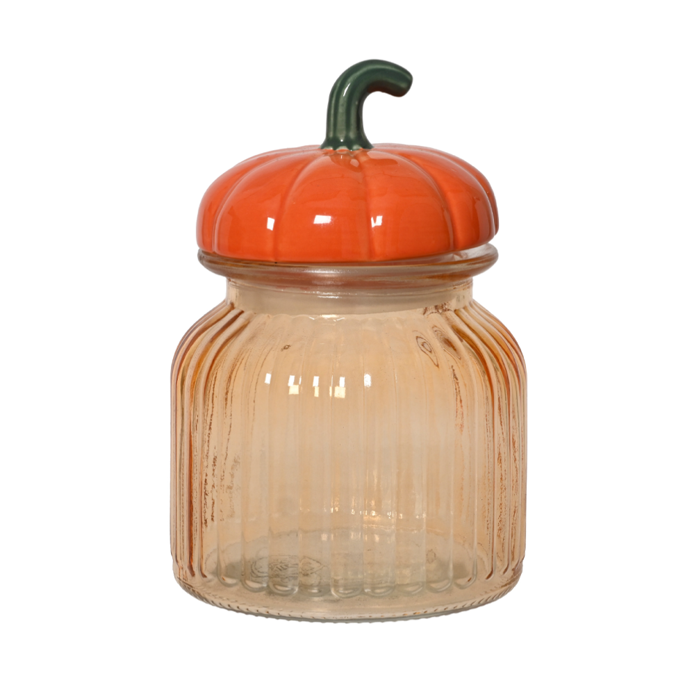 Decoris voorraadpot - Pompoen