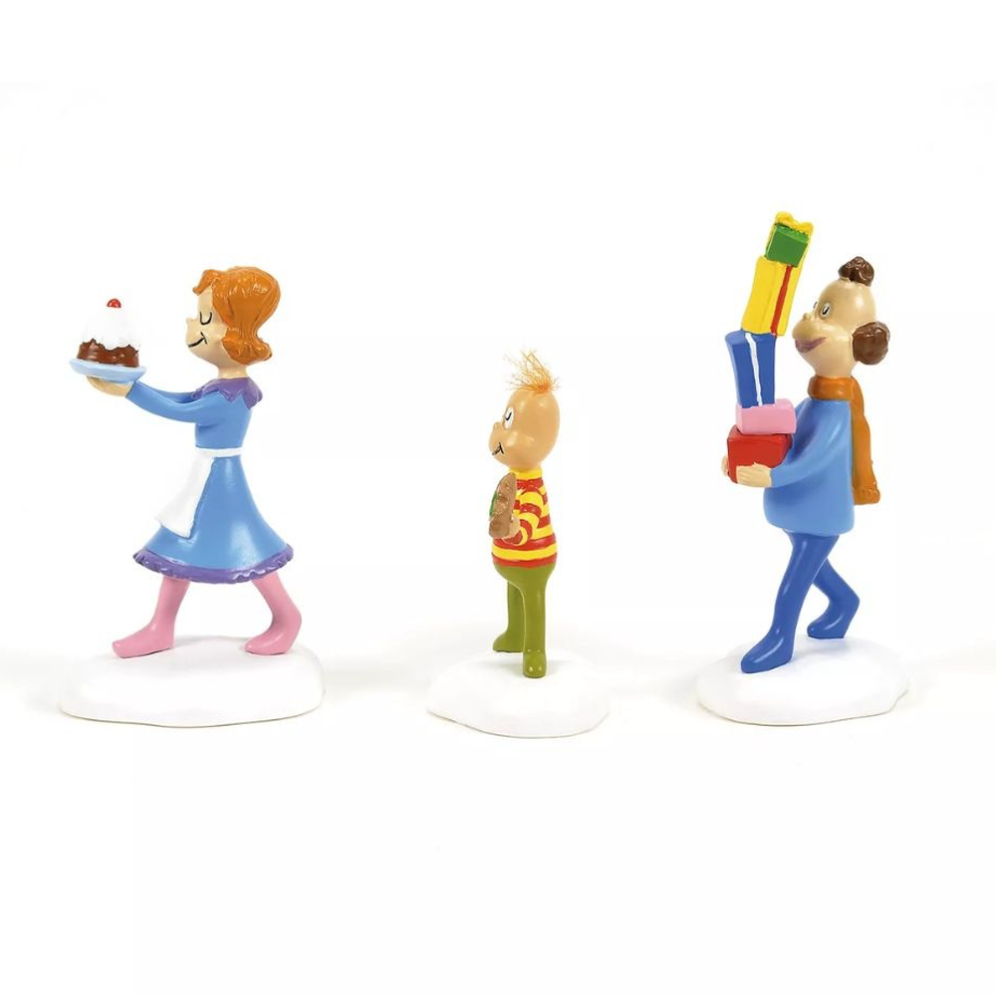 The Grinch Village kerstfiguren - Who street lights - Set van 2