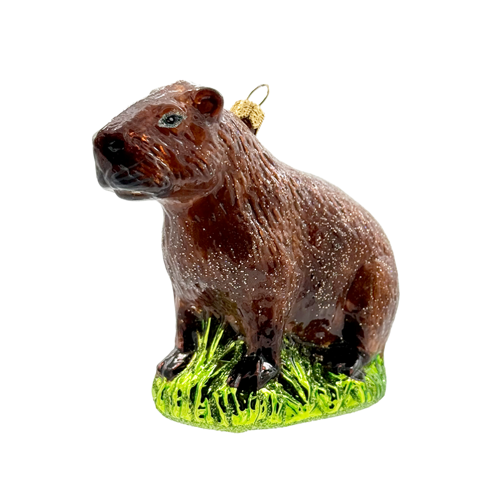 Glinster kerstornament - Capybara