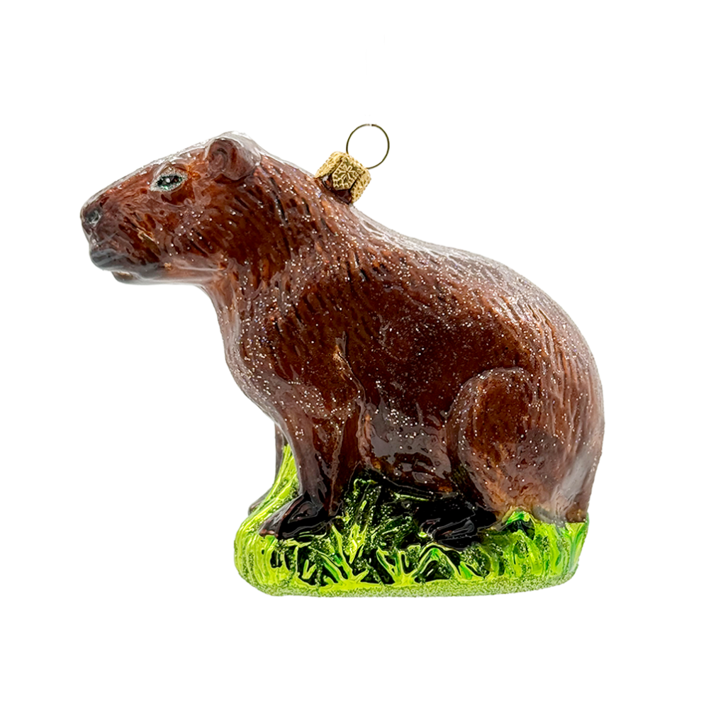 Glinster kerstornament - Capybara