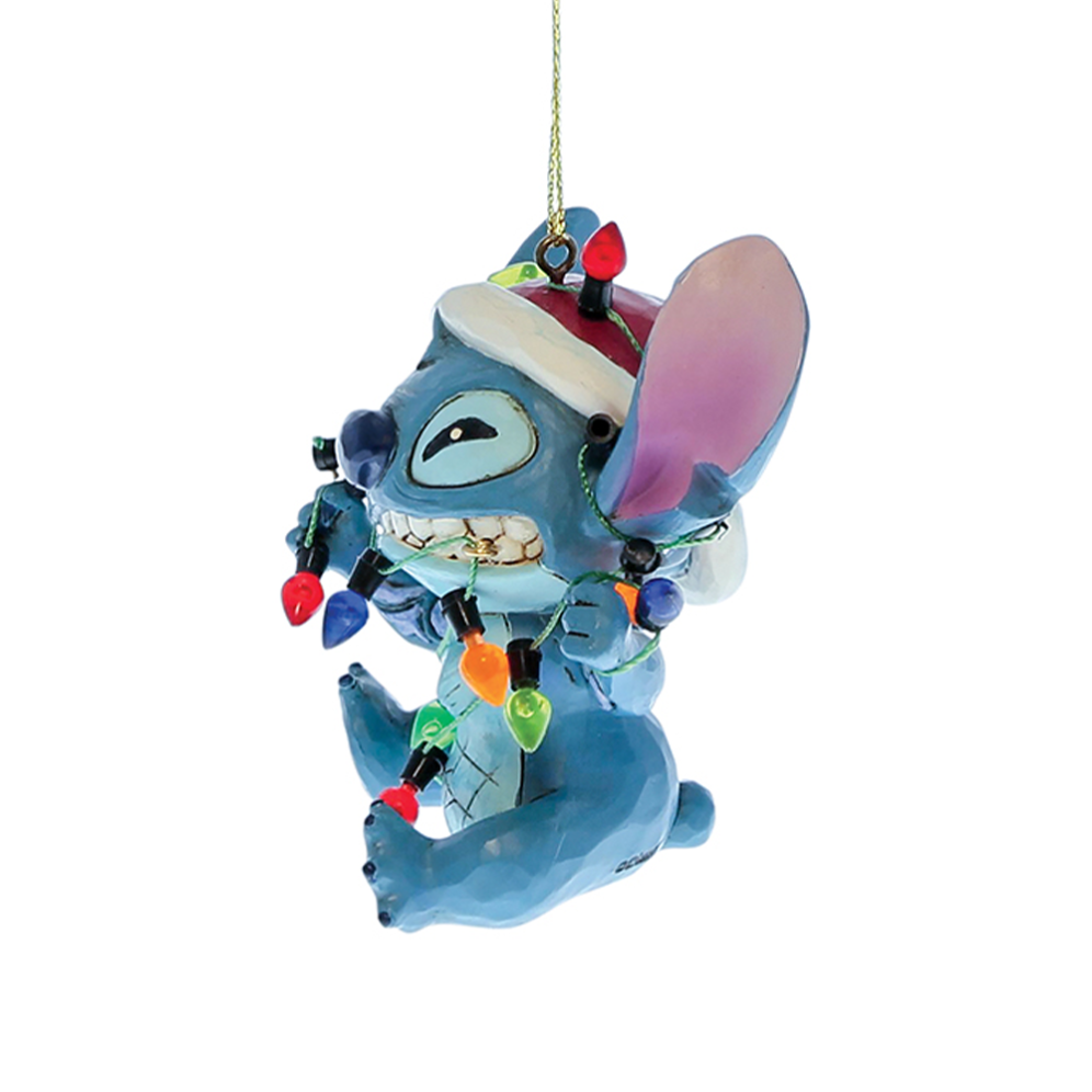 Disney kerstornament - Stitch in kerstlichtjes
