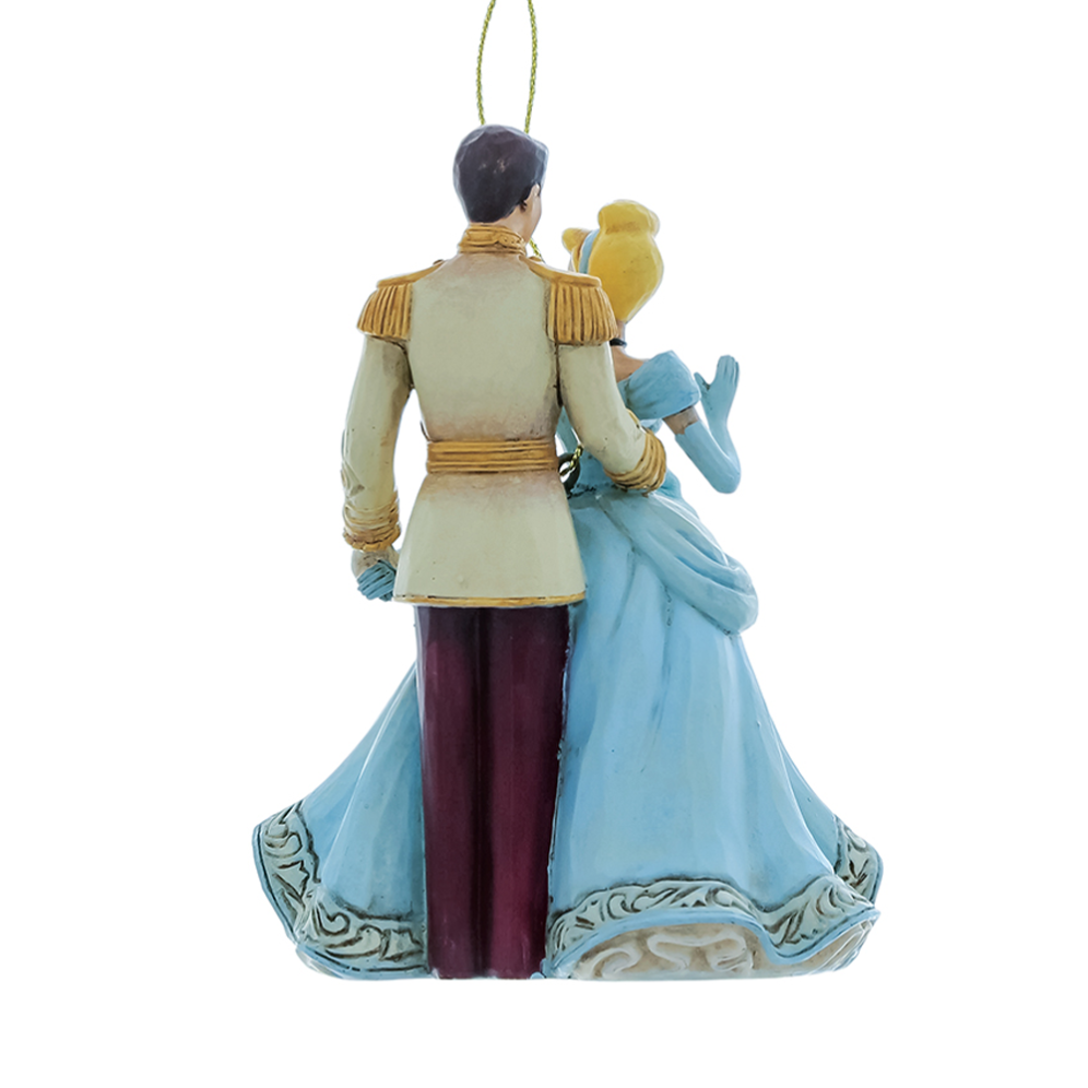 Disney kerstornament - Cinderella met prins