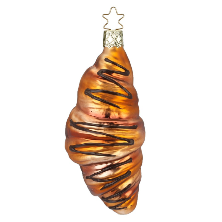 Inge Glas kerstornament - Croissant