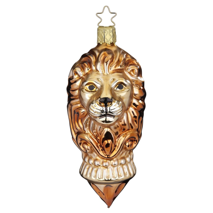 Inge Glas kerstornament - Leeuw - Hanger