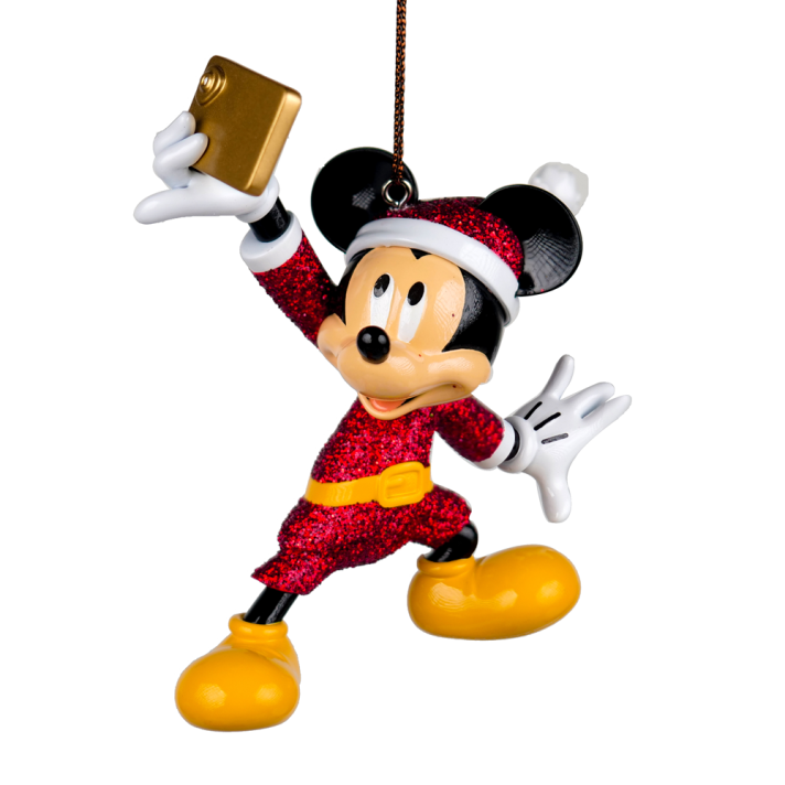 Disney© kerstornament - Mickey Mouse - Met camera
