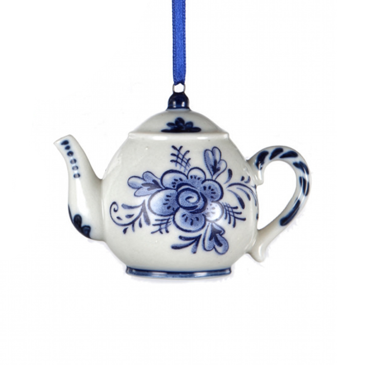 Kurt Adler kerstornament - Theepot