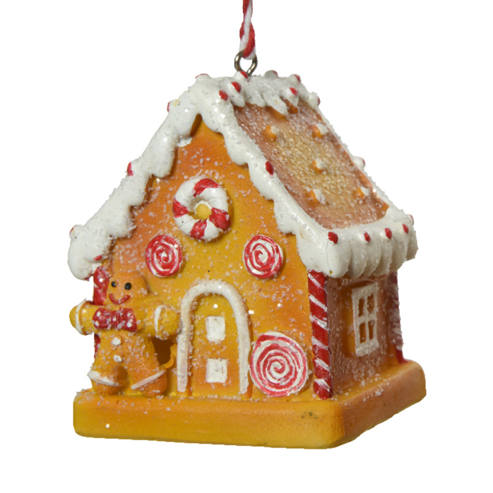 Kerstornament - Gingerbread huis