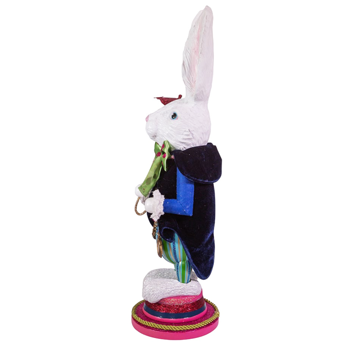 Kurt Adler notenkraker - Wit konijn