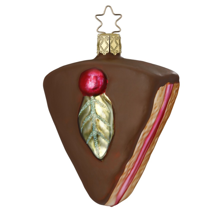 Inge Glas kerstornament - Chocoladetaart