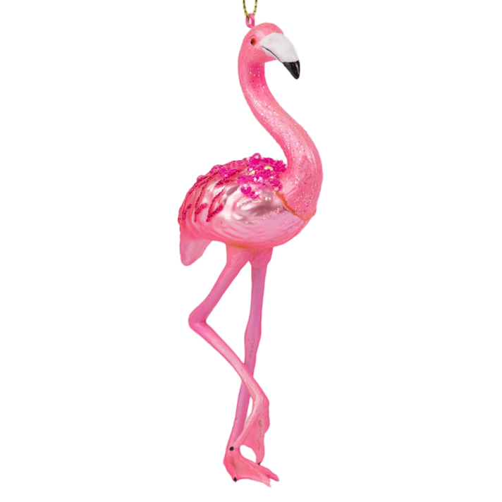 Jolly Jingles kerstornament - Flamingo