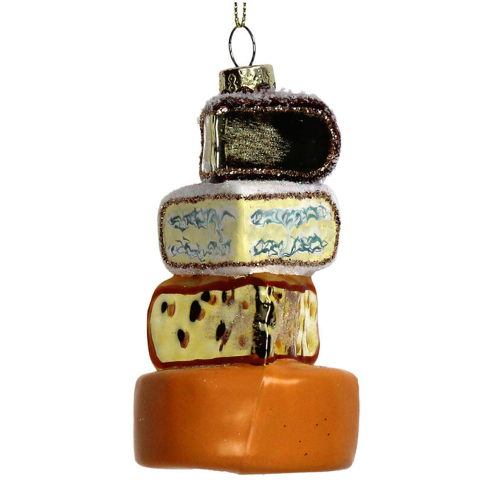 HD Collection kerstornament - Stapel met kaas