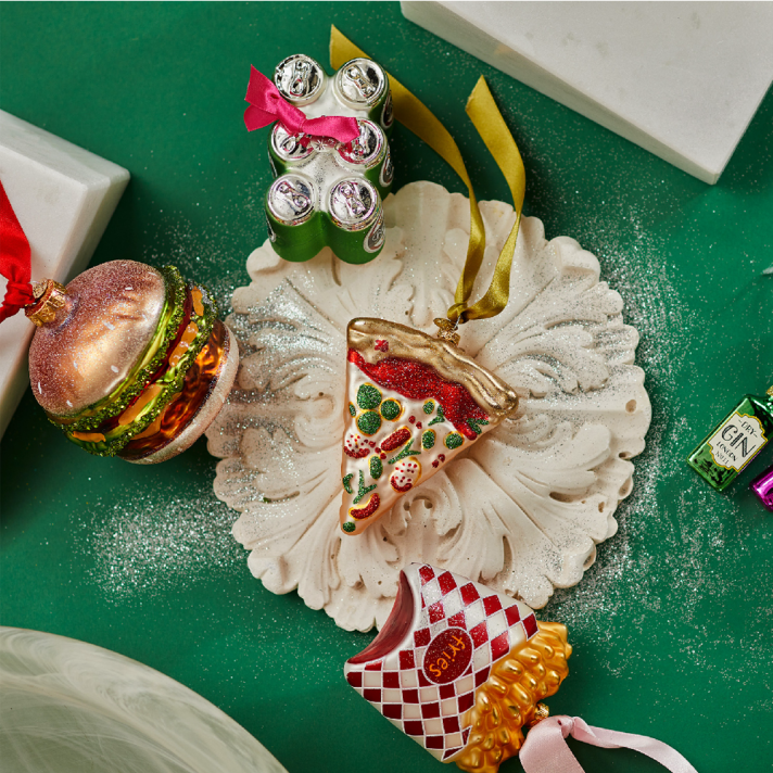 Decoris kerstornament - Hamburger