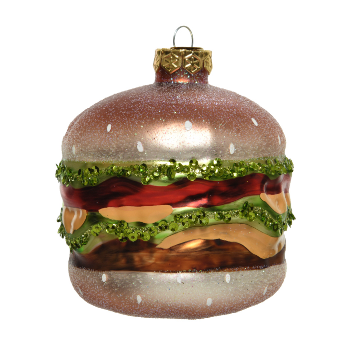 Decoris kerstornament - Hamburger