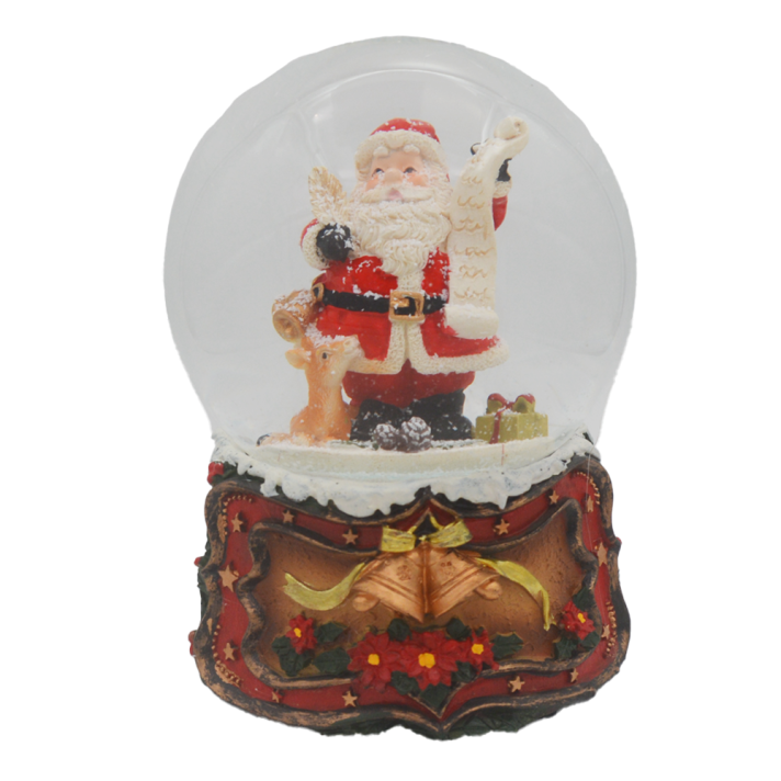 EDG sneeuwbol - Met kerstman