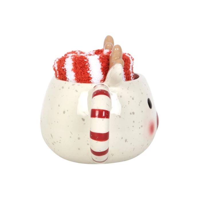 Something Different kerstmok - Rendier - Met sokken