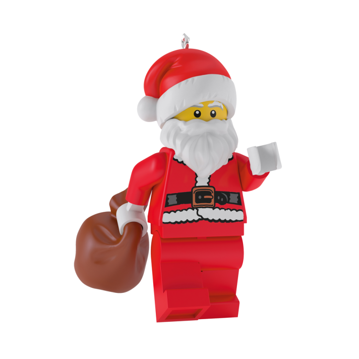 Hallmark kerstornament - Lego minifig - Kerstman