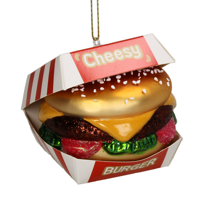 HD Collection kerstornament - Cheese burger