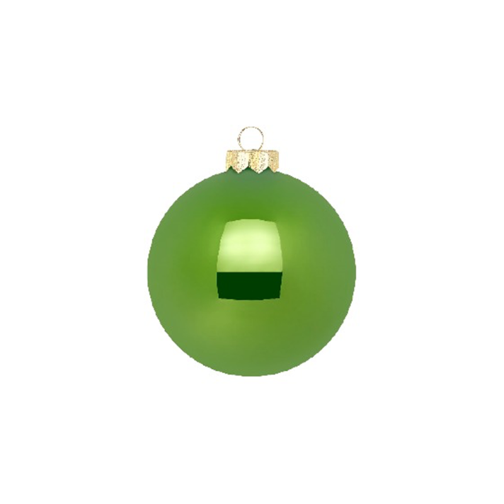 Product Atticus Hulpeloosheid The Christmas Shop | Set van 12 glazen blauwe en groene kerstballen