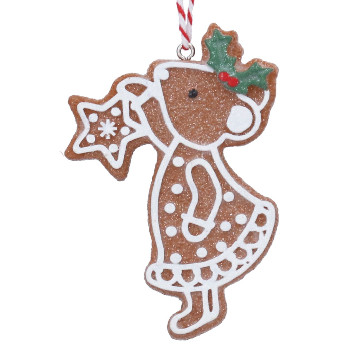 Gisela Graham kerstornament - Gingerbread muis