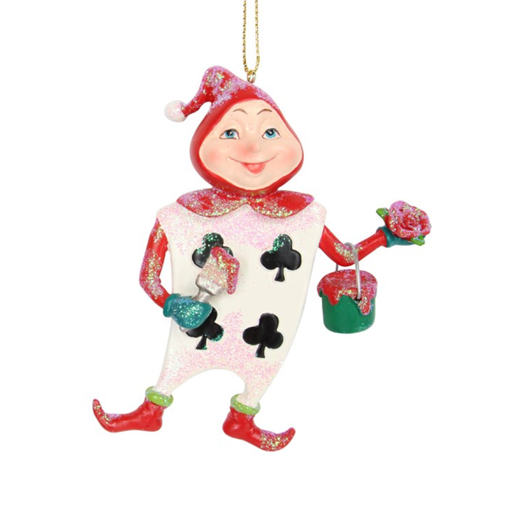 Gisela Graham kerstornament - Kaart soldaat