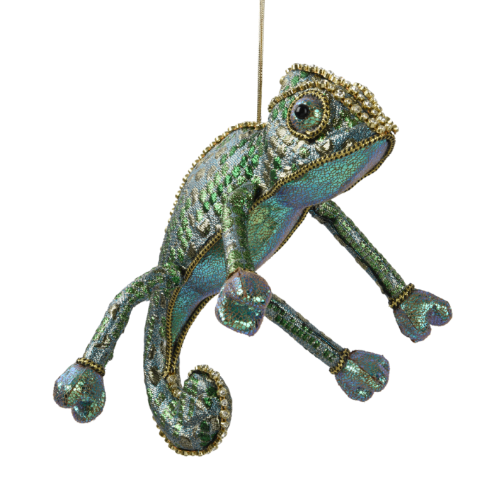 Decoris kerstornament - Kameleon