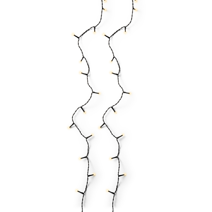 Lumineo LED Basic kerstverlichting - 80 lampjes - Soft gold