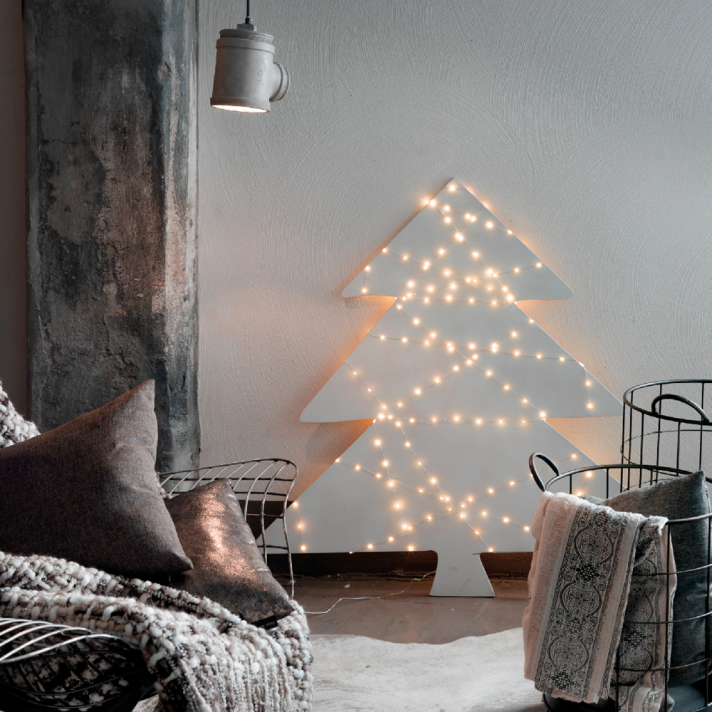 Lumineo micro LED kerstverlichting - 120 lampjes - Warm wit