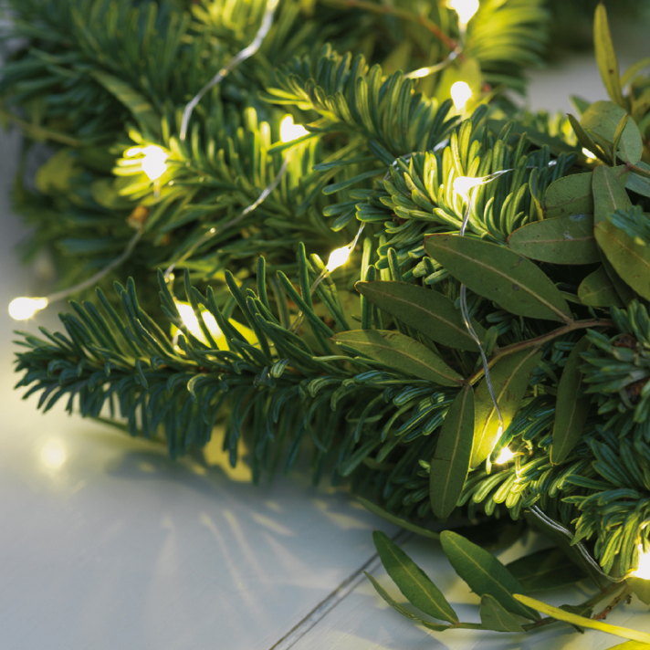 Lumineo micro LED kerstverlichting - 120 lampjes - Warm wit
