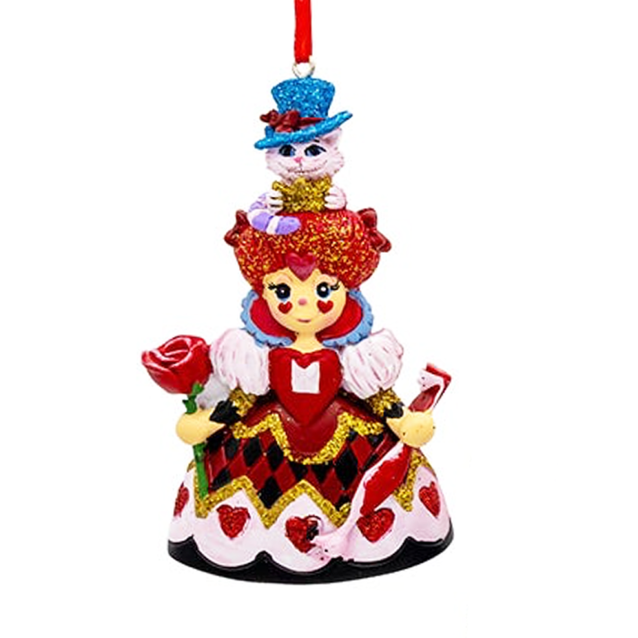 Kurt Adler kerstornament - Harten koningin