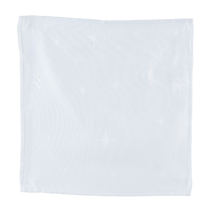 Decoris servetten - Wit - Set van 4