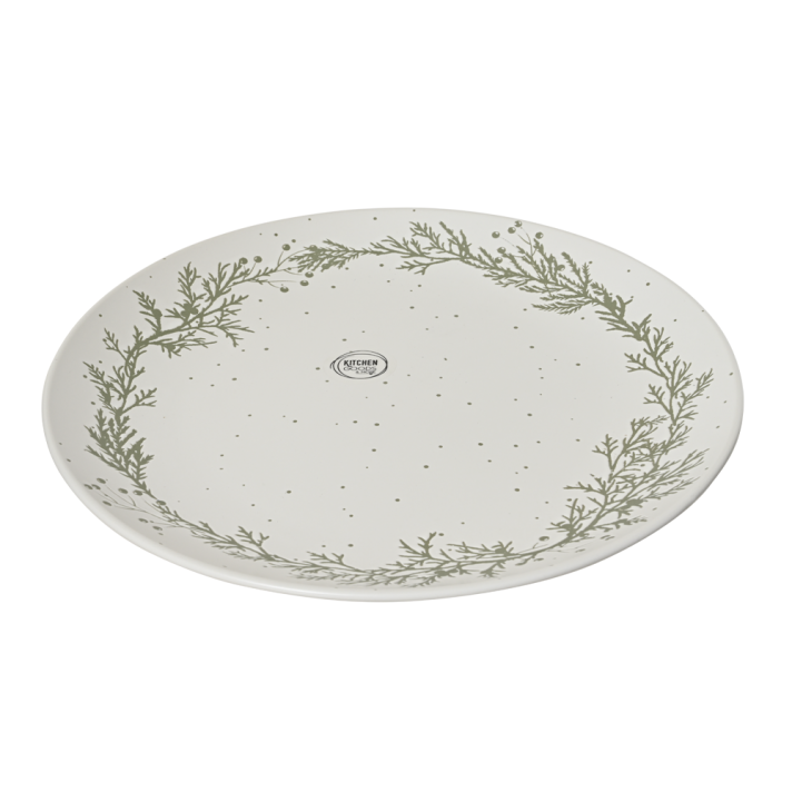 Decoris dinerbord - Met kersttakken