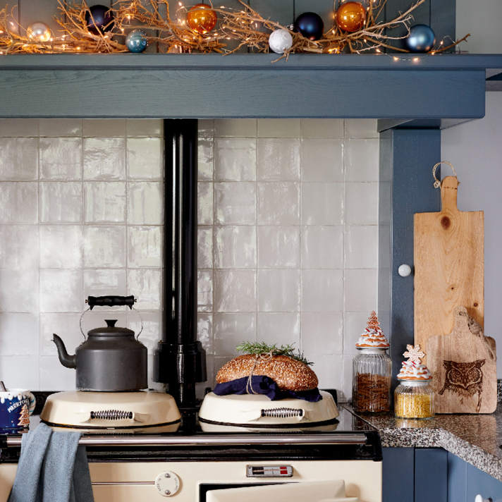 Decoris voorraadpot - Met gingerbread kerstboom