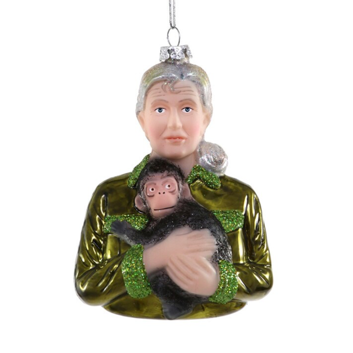 Cody Foster kerstornament - Jane Goodall
