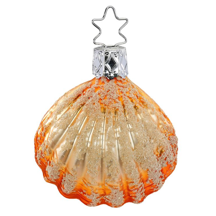 Inge Glas kerstornament - Oester