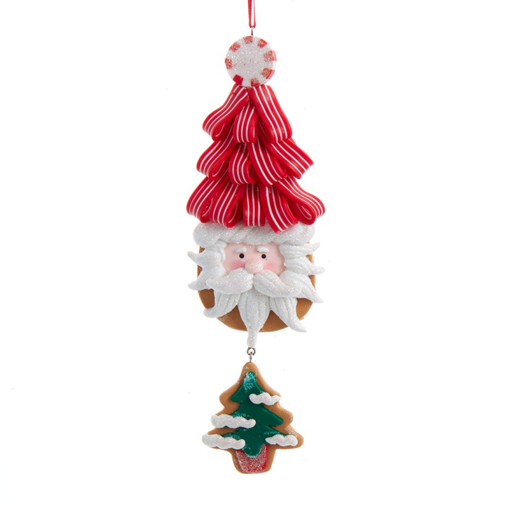 Gingerbread maan hanger met ster