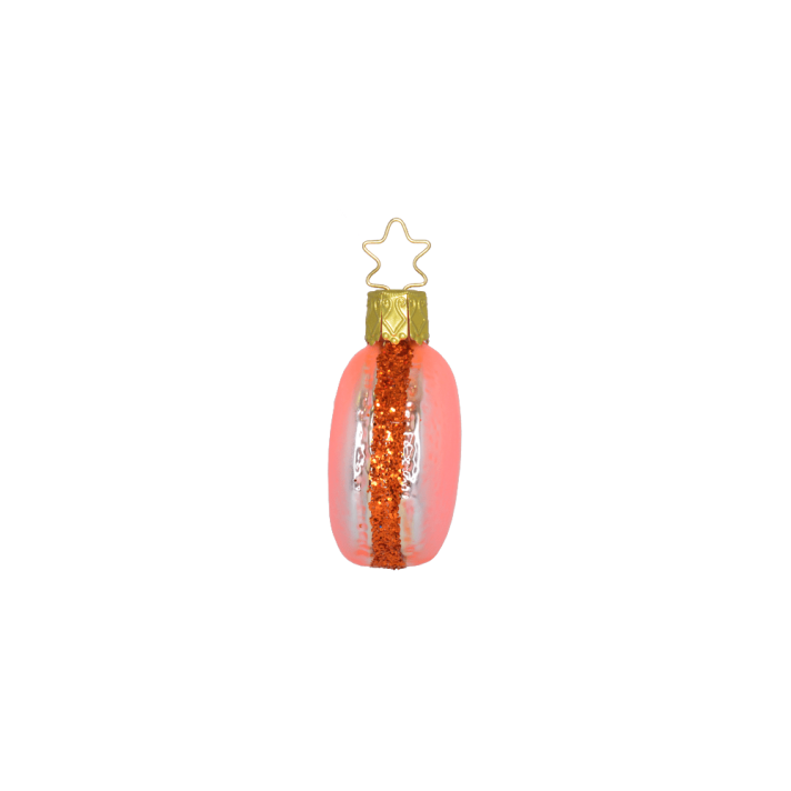 Inge Glas glazen kerstornament - Macaron - Roze