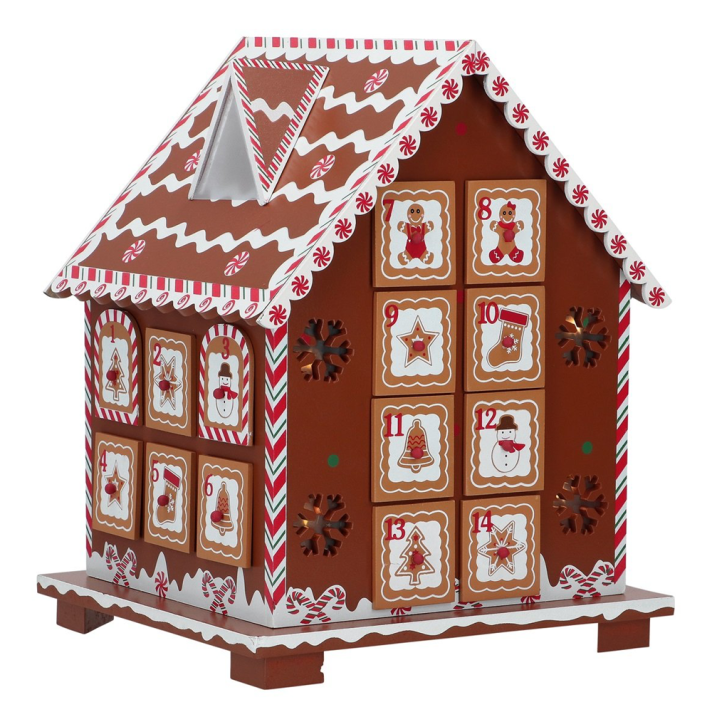 Timstor adventkalender - Gingerbread huis