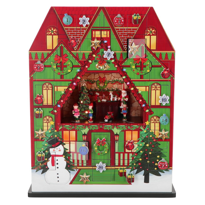 Timstor adventskalender - Santa’s workshop - Met beweging